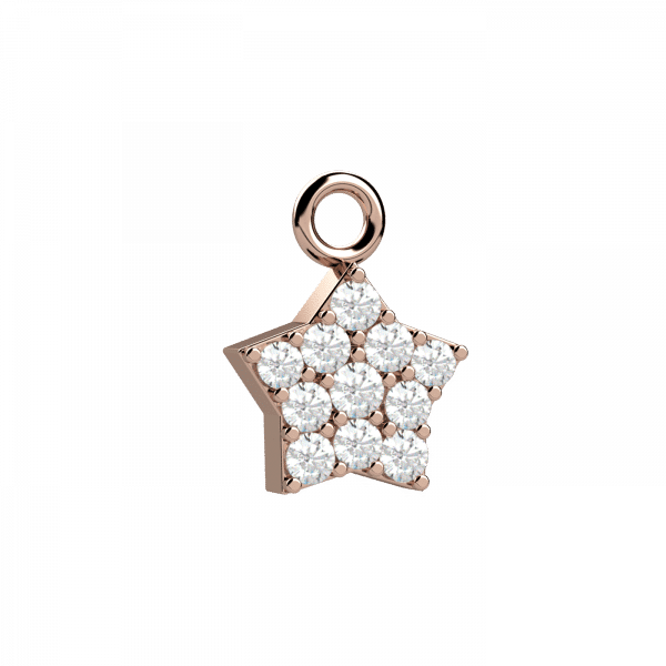 Little ones charms stella Oro 18KT e diamanti