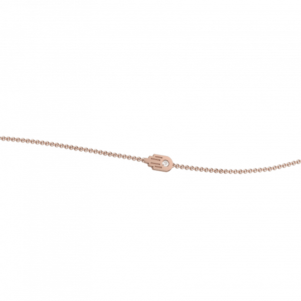 Love us bracciale con mano di fatima in oro 18KT con diamanti